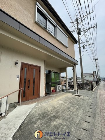 後ノ江戸建の駐車場