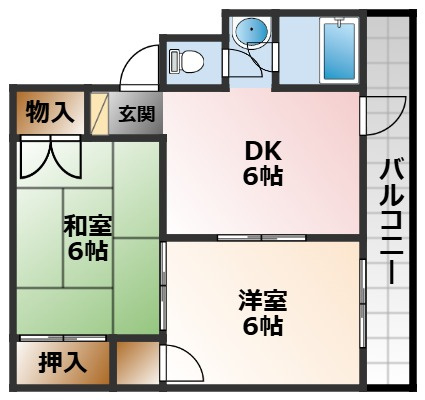 【間取り】 | 岩橋マンション