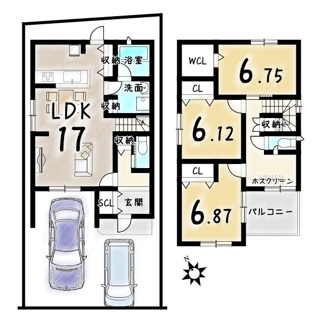 久我本町の間取り