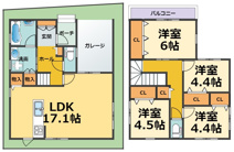 西宮市南甲子園2丁目　新築戸建の画像