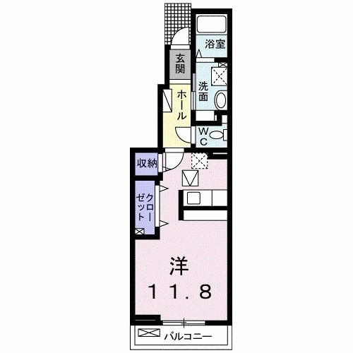 ボヌールＦ　　刈谷市近郊の賃貸ならクラスホーム刈谷の間取り