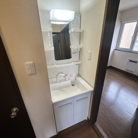 ハイツグリンサイド２の洗面所