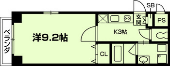 LANDSCAPE下鴨の間取り|代表的な間取りです。