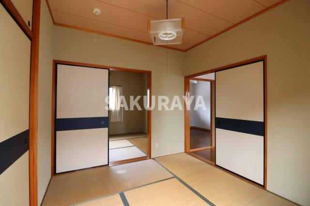 カネイシハウスⅠの和室|2024年5月撮影。