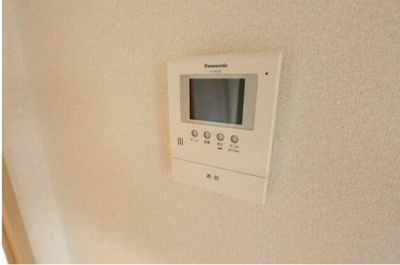 【セキュリティ】 | 市川貸家Ｄ | モニター付きインターホンです