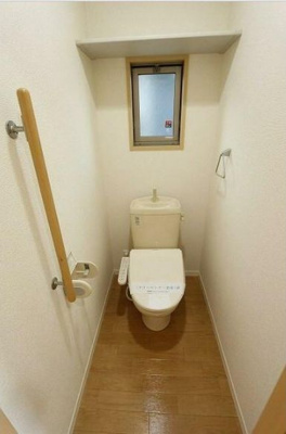 【トイレ】 | 市川貸家Ｄ | トイレです