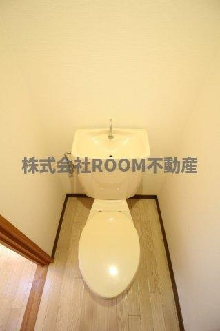 リバーサイド自由ヶ丘のトイレ|ゆったりとした空間のトイレです
