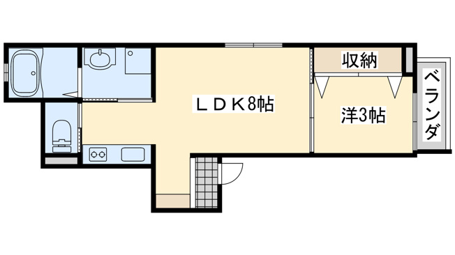 【間取り】 | アペルト泉佐野3