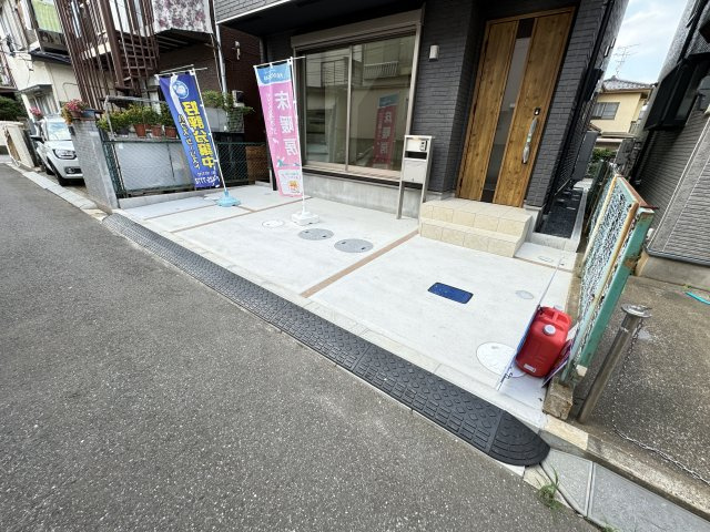 松戸市高塚新田新築戸建の駐車場|駐車スペース完備