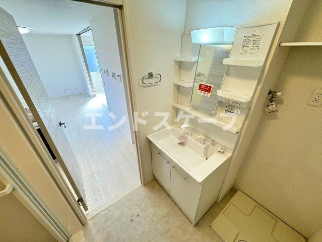 D-ROOM三河町の洗面所|高崎、前橋、伊勢崎エリアのお部屋探しはエンドスケープまで！お客様の理想お聞かせ下さい♪