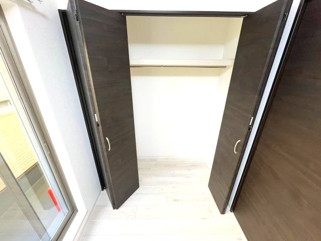 寝屋川市秦町のアパートの収納