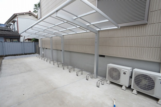 【その他共用部分】 | 屋根付き自転車置場です