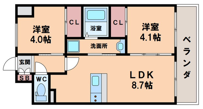 【間取り】 | パラゴン勝山通り