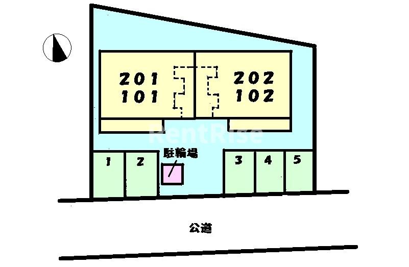 ネオグランツⅦの駐車場|駐車場