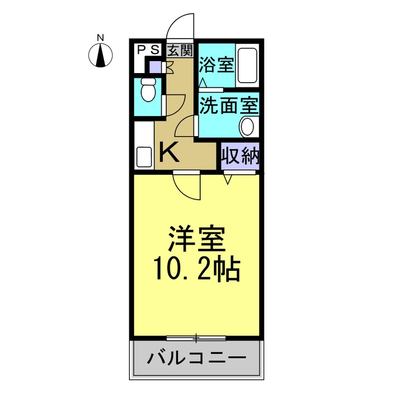 アンプルールリーブル永遠の間取り