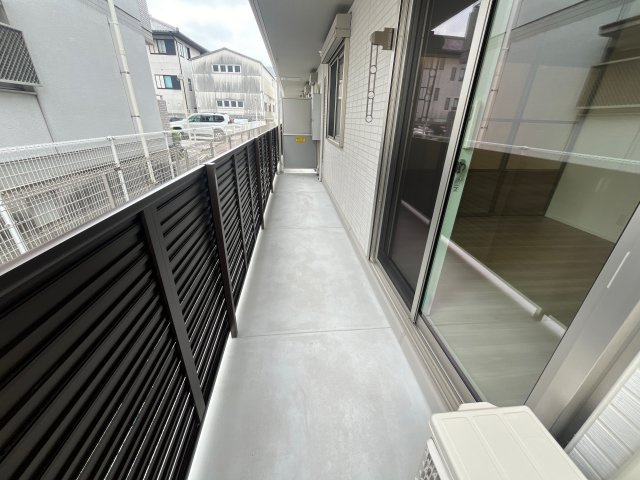 D－Place城西のバルコニー
