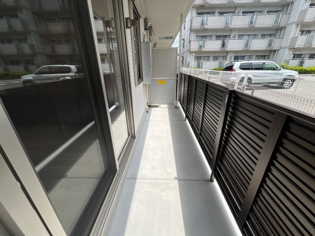 D－Place城西のバルコニー