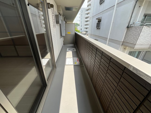 D－Place城西のバルコニー