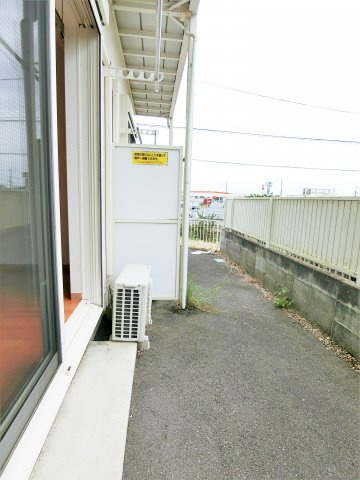 ファインバレー東金台方のバルコニー