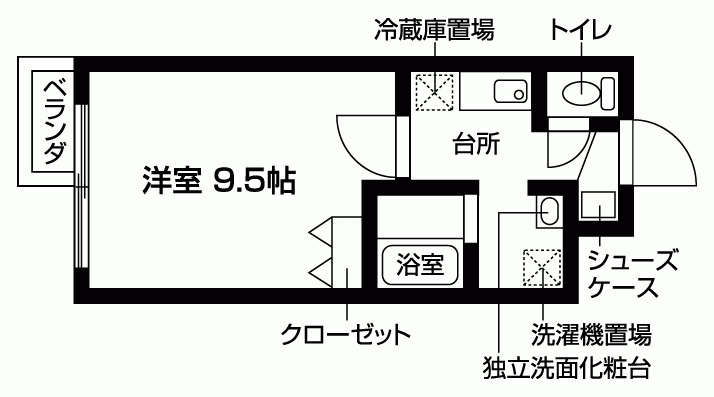 Peaceful朱雀の間取り|代表的な間取です