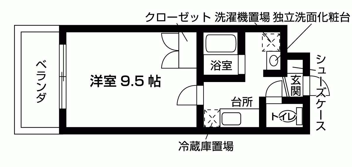 Peaceful朱雀の間取り|代表的な間取です