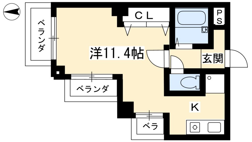 マシモマナーの間取り|代表的な間取りです。