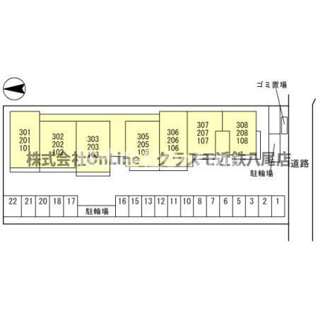 【区画図】 | グランドソレーユ久宝寺