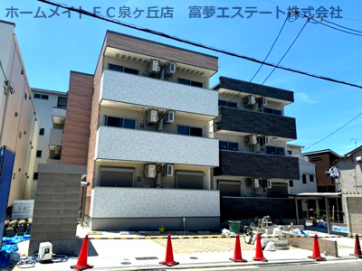 【外観】 | フジパレス西取石Ⅱ番館 | 左：フジパレス西取石Ⅱ番館　右：フジパレス西取石Ⅰ番館