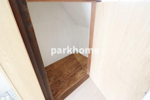 朝倉西町　戸建貸家の収納|大きなものも収納できそうです