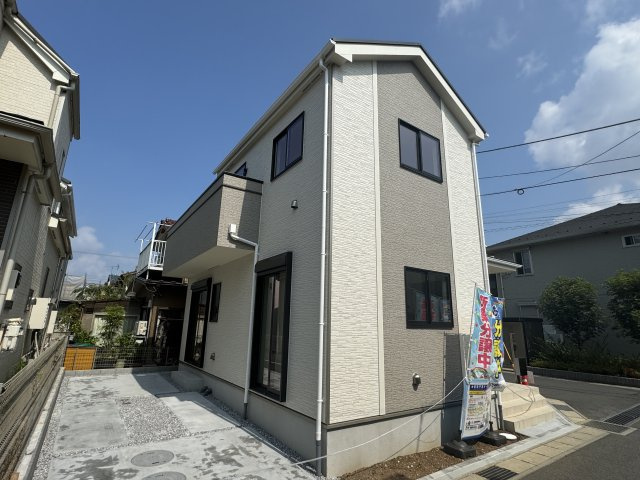 松戸市高塚新田新築戸建（高塚新田Ⅱ）の外観|南側外観