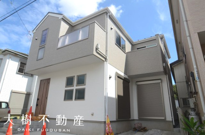 【外観】 | 海老名市国分南２丁目 新築戸建て 全1棟　【仲介手数料無料】 | 建物完成しました！！内見可能です♪