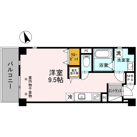サクシード姫路駅南の間取り