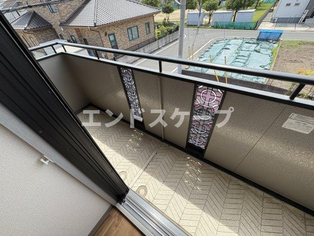 ヴェルフィーユAのバルコニー|高崎、前橋のお部屋探しはエンドスケープまで！お客様の理想お聞かせ下さい♪
