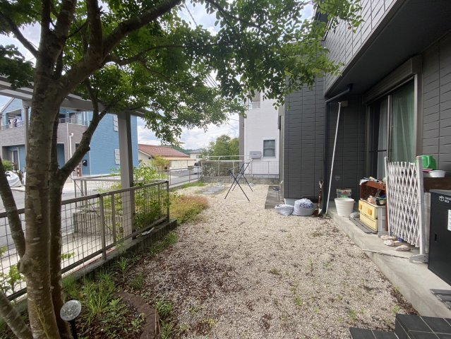 廿日市市津田戸建ての庭