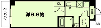 student mansion SENTIOの間取り
