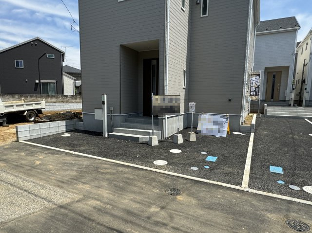 柏市豊四季新築戸建（豊四季第13）の駐車場|4号棟駐車スペース