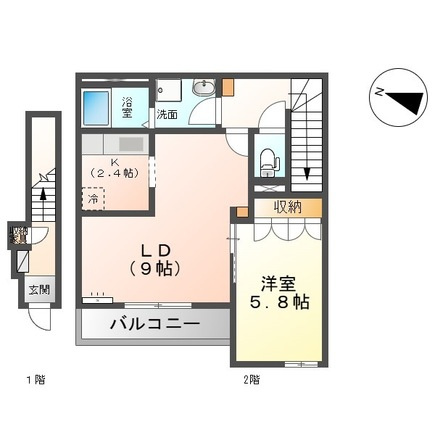 リバティハイムの間取り