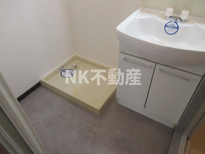 【洗面所】 | ファミール吉村（吉田賃貸） | 洗面所です