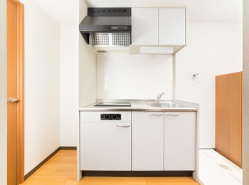 ブランバックスのキッチン