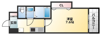 【間取り】 | Luxe布施北Ⅰ