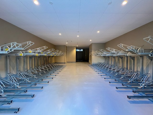 RJRプレシア南堀江の駐車場