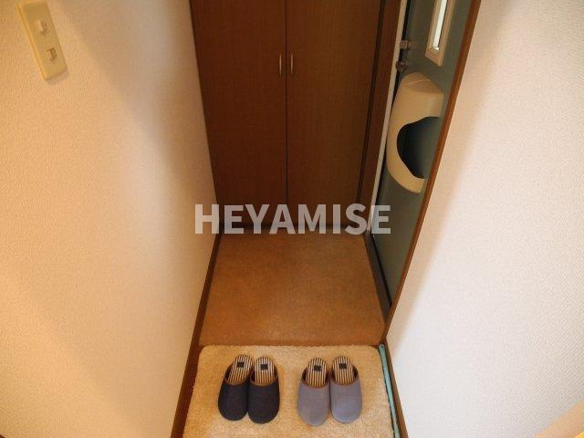 みのしま荘の玄関|※室内画像は別号室のもの
