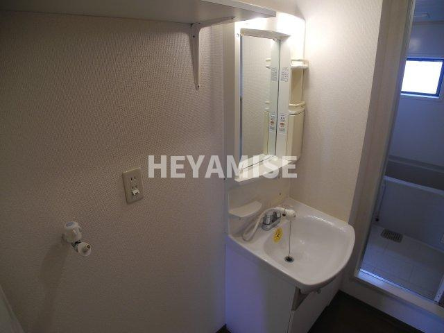 みのしま荘の洗面所|※室内画像は別号室のもの