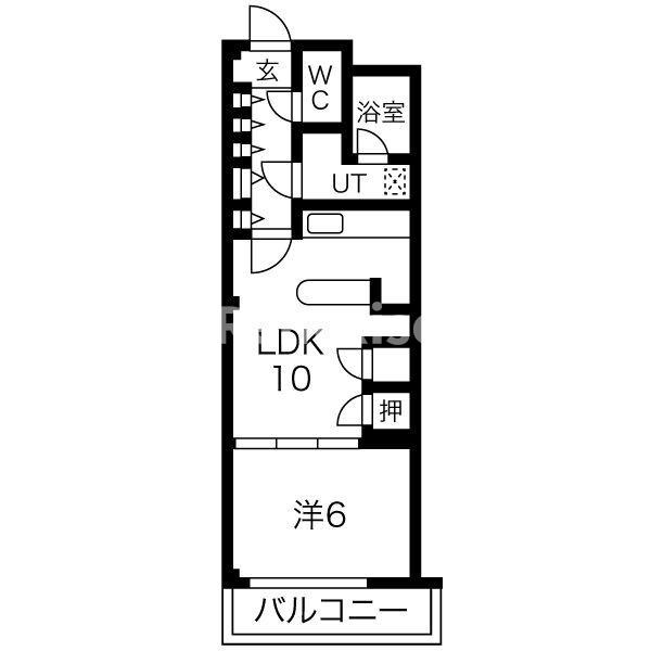 サンシャイン岩倉の間取り