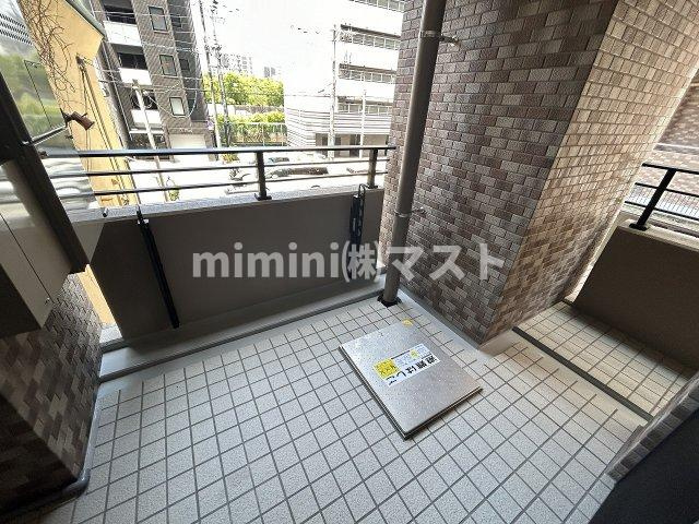 リーガル西長堀Ⅱのバルコニー