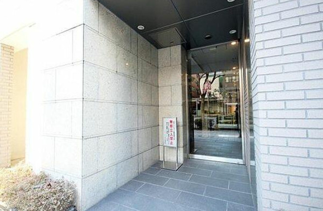 クレヴィア門前仲町のエントランス