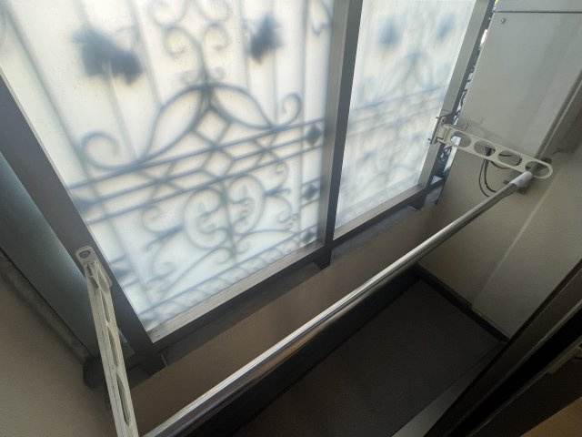 マンション カプリコルンのバルコニー