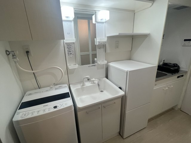 マンション カプリコルンの洗面所