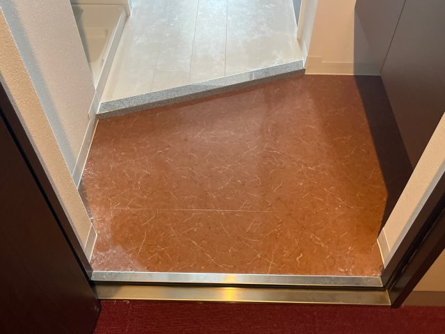 Luxe姫路の玄関