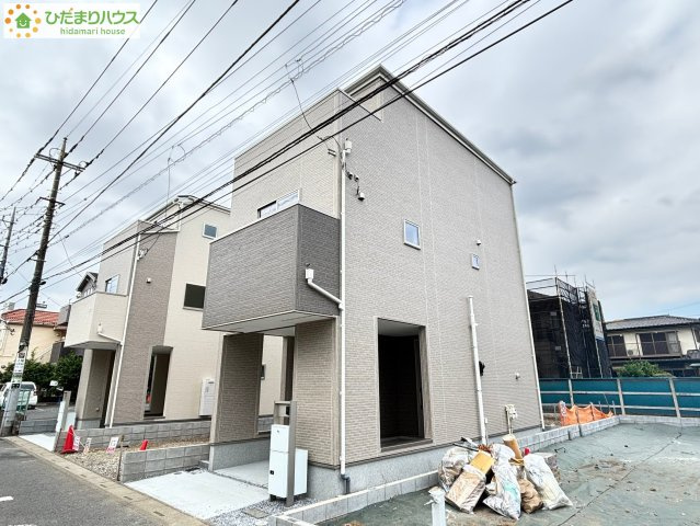 上尾市仲町　22-1期　新築一戸建て　リナージュ　04の外観|上尾駅【徒歩8分】！！！小学校240ｍ！！住環境良好の車庫付き戸建てが登場です♪